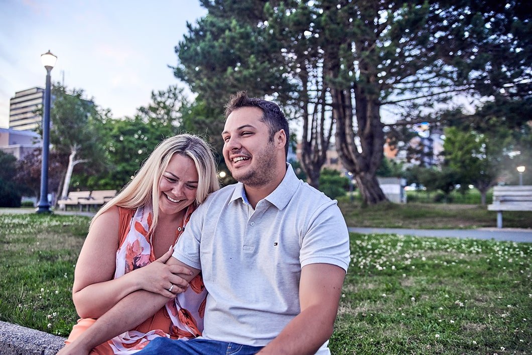Angela and Kyle Engagement. Engagement Dartmouth Photography. Creativealex Photography. The Alderney Landing Park Engagements and Weddings
