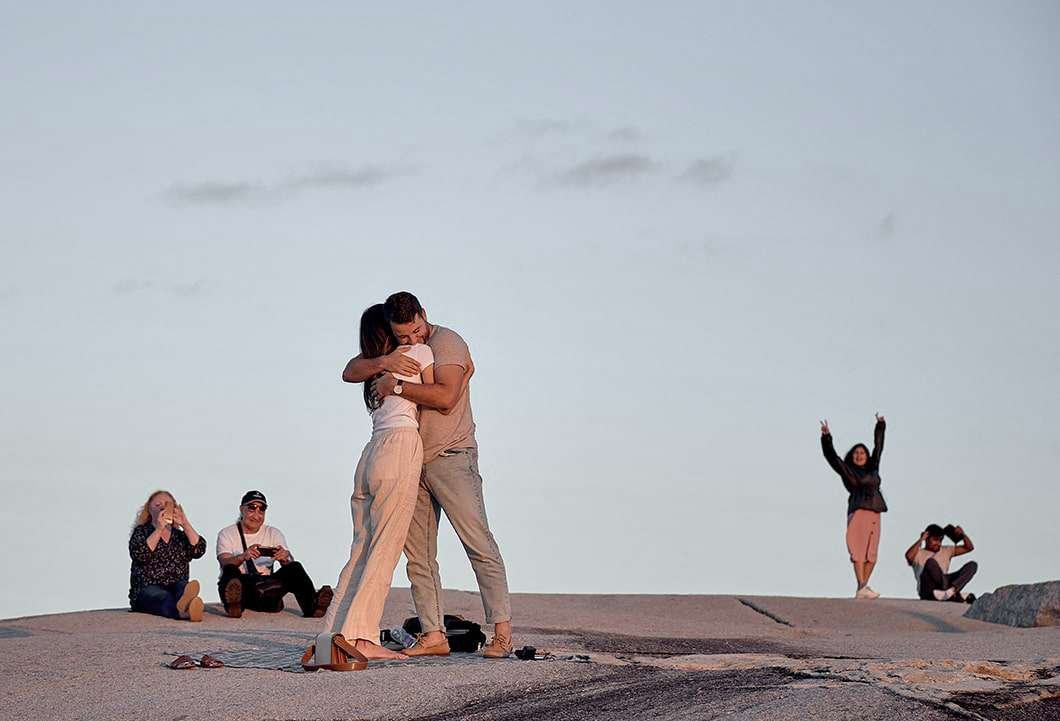Engagement photography, Peggys cove NS, CreativeAlex