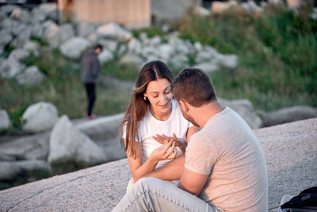 Engagement photography, Peggys cove NS, CreativeAlex