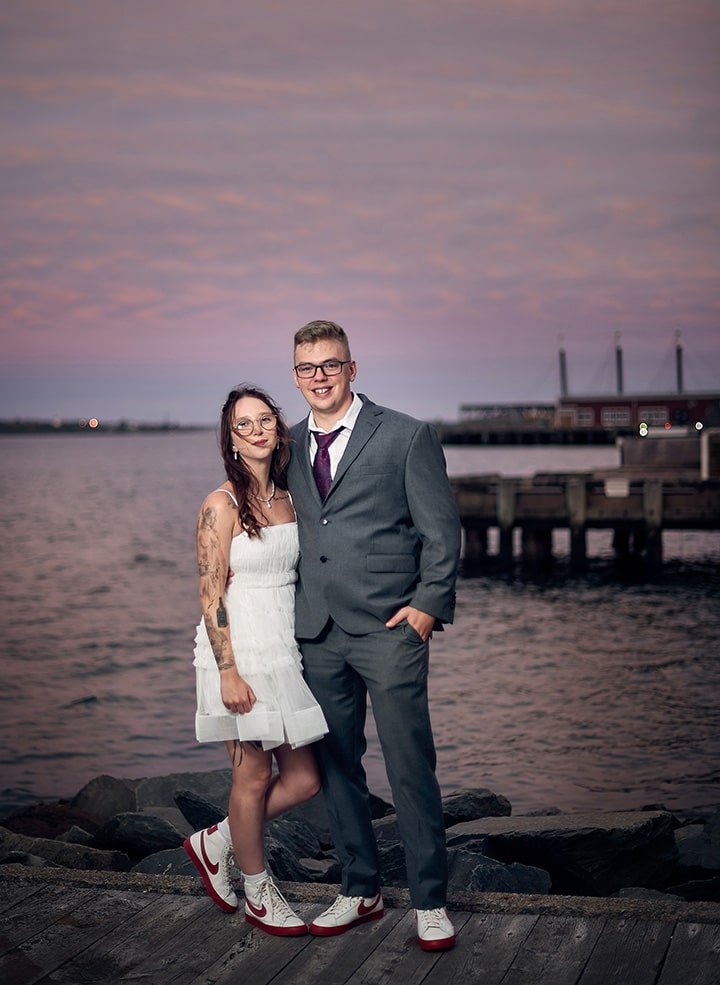 Alexis and Logan Wedding. Halifax Waterfront. CreativeAlex Photography. Affordable wedding photographer in Halifax