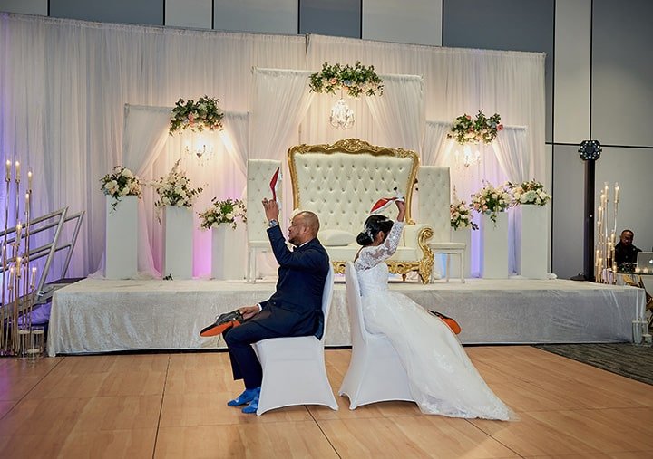 Vanita and Joseph wedding. Halifax wedding photography. Cedar Event Center. Wedding games